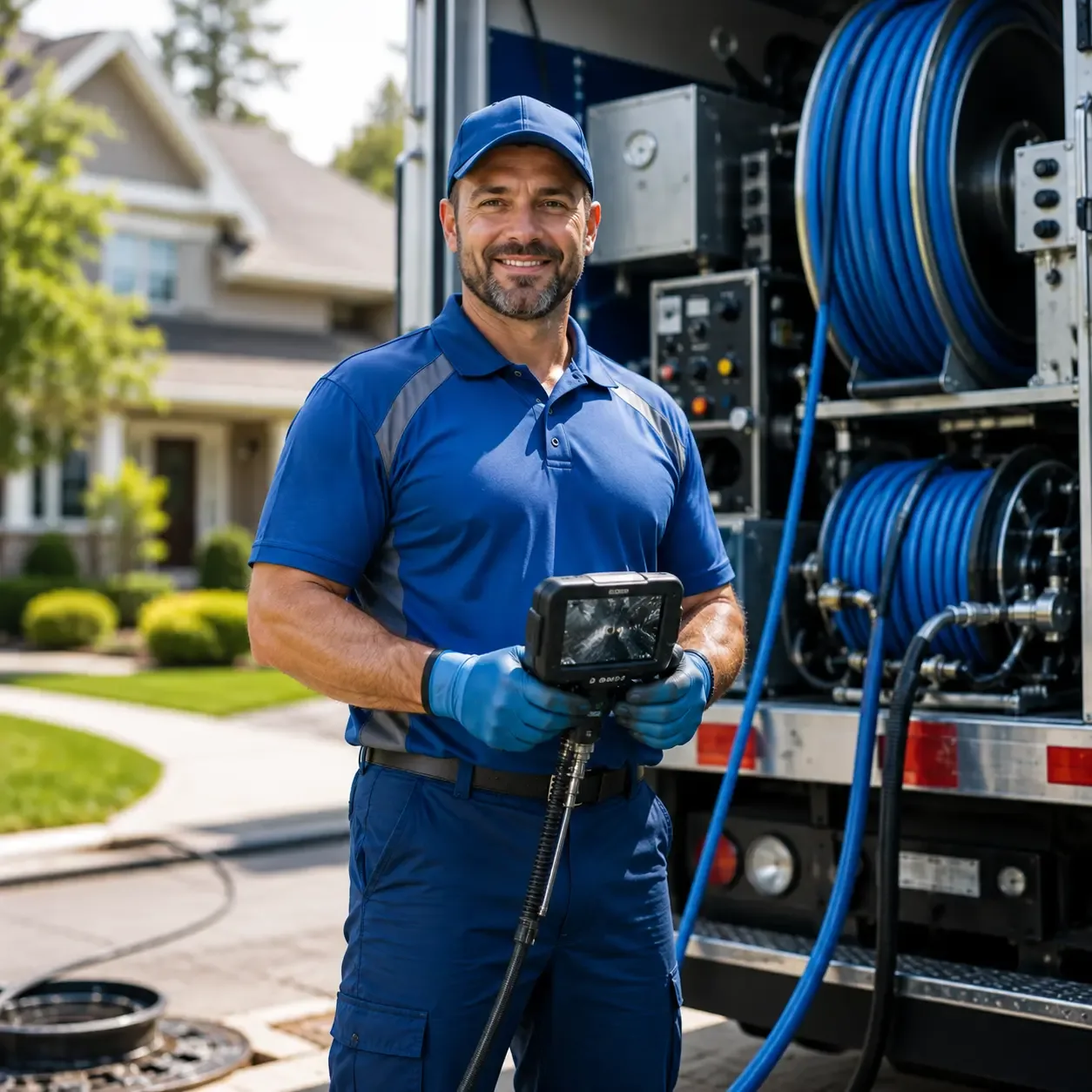 Local outdoor drain cleaning specialists in Sunbury, OH